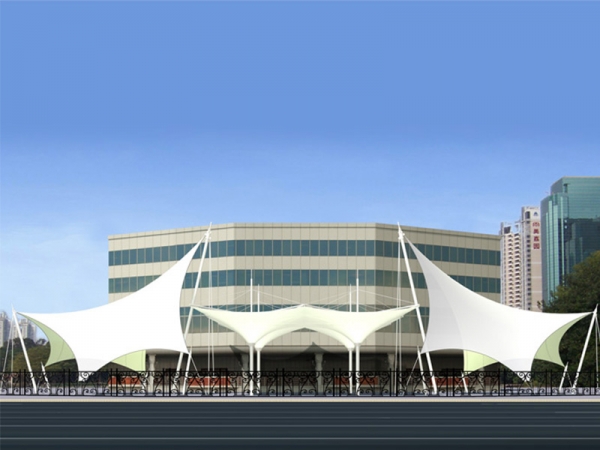 商業(yè)廣場(chǎng)膜結(jié)構(gòu)